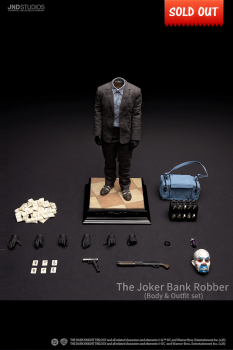 JND Studios The Joker - Bank Robber (Outfit & Accessories Set) of The Dark Knight Trilogy 1/6 Figure