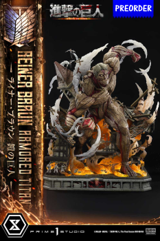 Prime 1 Studio Attack on Titan - Reiner Braun Armored Titan Statue