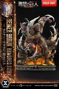 Prime 1 Studio Attack on Titan - Reiner Braun Armored Titan Statue