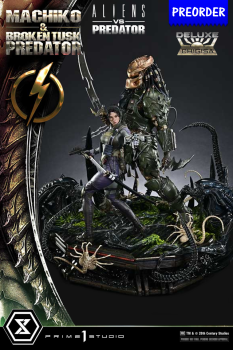Prime 1 Studio Aliens vs. Predator (Comic) - Machiko & Broken Tusk ...
