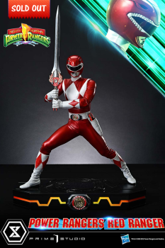 Prime 1 Studio Mighty Morphin Power Rangers - Red Ranger 1/4 Statue