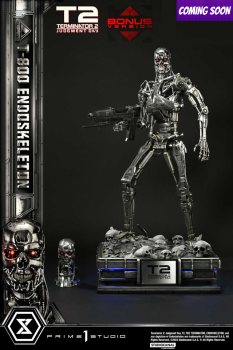 Prime 1 Studio Terminator 2: Judgment Day T-800 Endoskeleton (DX-Bonus Version) 1/3 Statue