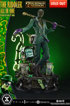 Prime 1 Studio Batman (Comics) - The Riddler All In One (Bonus Deluxe Version) 1/3 Statue