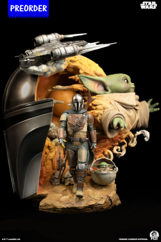 Premium Collectibles Studio The Mandalorian - Fine Art Bust