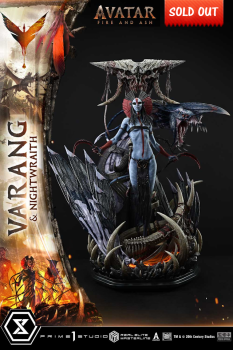 Prime 1 Studio Avatar Fire and Ash (Movie) - Varang & Nightwraith 1/4 Statue