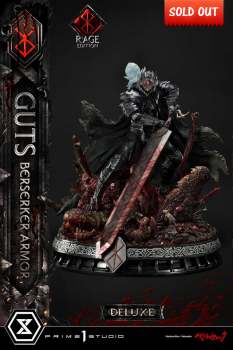 Prime 1 Studio Berserk - Guts Berserker Armor Rage Edition (Deluxe Version) 1/4 Statue