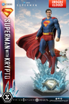 Prime 1 Studio Superman 2025 - Superman with Krypto 1/3 Statue