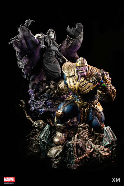 XM Studios Thanos & Lady Death