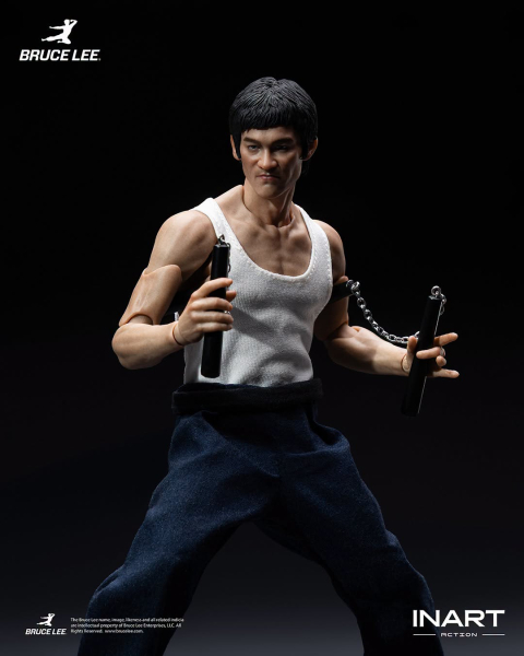 INART Action Bruce Lee (Kung Fu Outfit) 1/12 Action Figure