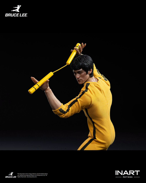 INART Action Bruce Lee (Yellow Suit) 1/12 Action Figure