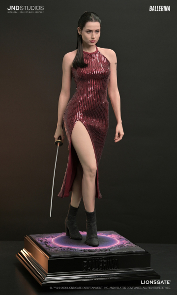 JND Studios Eve Macarro from Ballerina 1/3 Platinum Series Statue