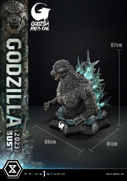 Prime 1 Studio Godzilla Minus One (Movie) - Godzilla (2023) Life Size Bust