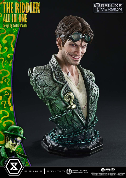 Prime 1 Studio Batman (Comics) - The Riddler All In One (Deluxe Version) 1/3 Statue