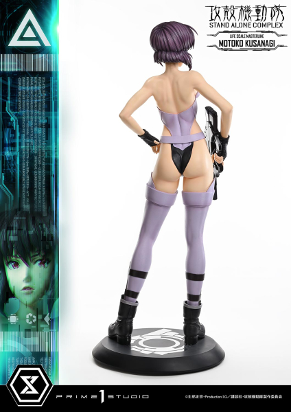 Prime 1 Studio Ghost in the Shell Stand Alone Complex - Motoko Kusanagi 1/1 Life-Size Figure