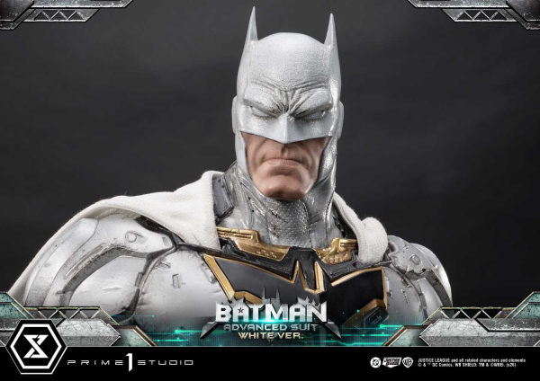 Prime 1 Studio Justice League (Comics) - Batman Advanced Suit (White Version) Statue