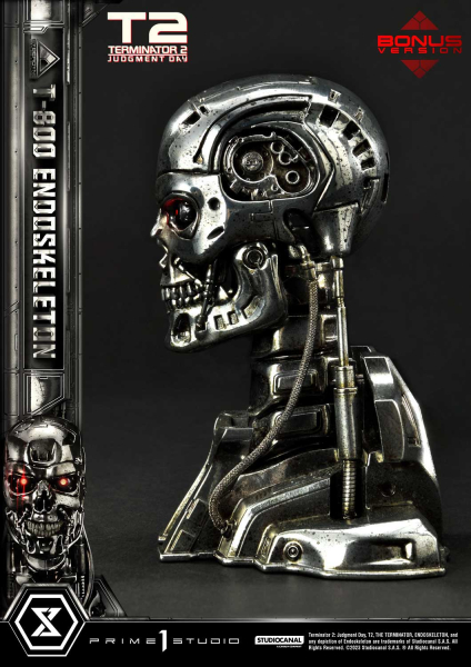 Prime 1 Studio Terminator 2: Judgment Day T-800 Endoskeleton (DX-Bonus Version) 1/3 Statue