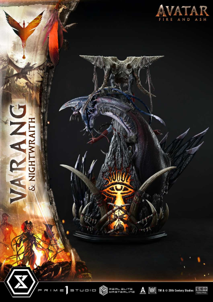 Prime 1 Studio Avatar Fire and Ash (Movie) - Varang & Nightwraith 1/4 Statue