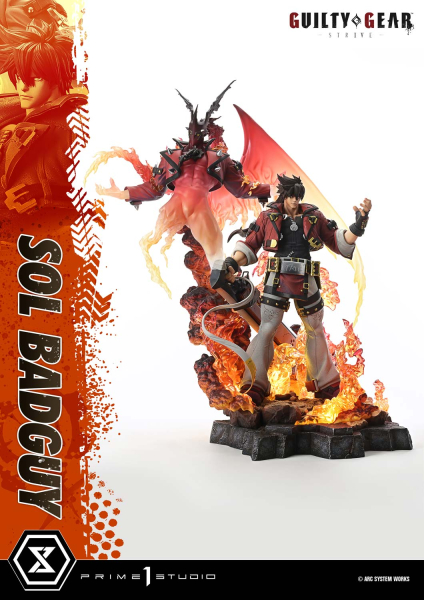 Prime 1 Studio Guilty Gear -Strive- Sol Badguy (Bonus Version) 1/4 Statue