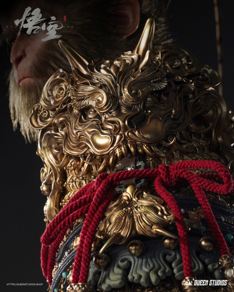 Queen Studios The Black Myth : Wukong - Great Sage Armor Set 1/1 Life-Size Statue