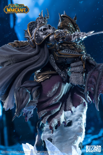 HEX Collectibles World of Warcraft - The Lich King & Invincible Statue