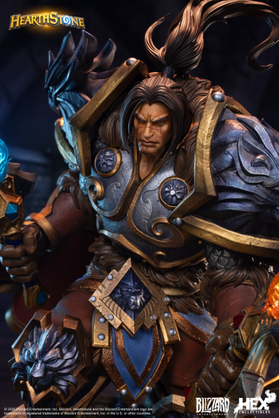 HEX Collectibles Hearthstone - Varian Wrynn 1/10 Scale Statue
