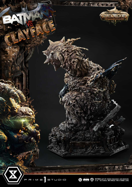 Prime 1 Studio Batman (Comics) - Batman vs Clayface (DX Version) 1/4 Statue