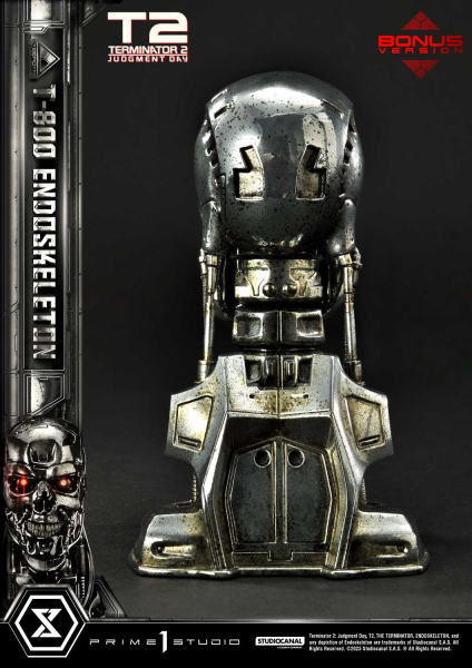 Prime 1 Studio Terminator 2: Judgment Day T-800 Endoskeleton (DX-Bonus Version) 1/3 Statue