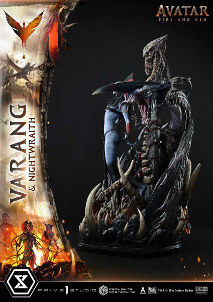 Prime 1 Studio Avatar Fire and Ash (Movie) - Varang & Nightwraith 1/4 Statue