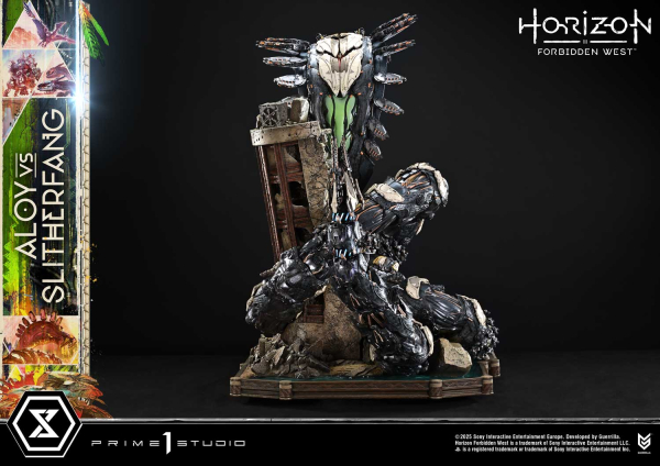 Prime 1 Studio Horizon Forbidden West - Aloy vs. The Slitherfang Statue
