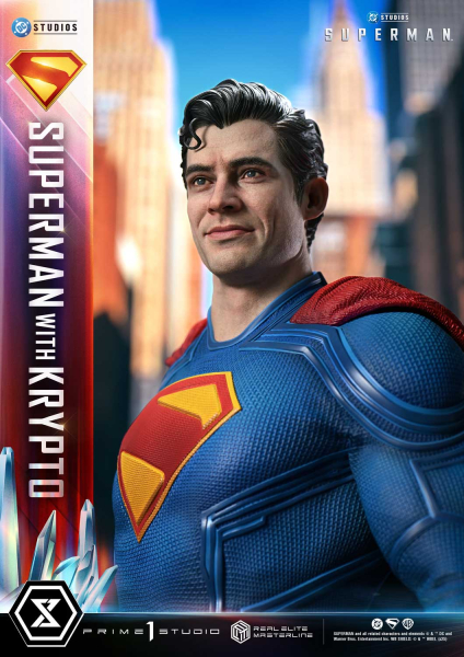 Prime 1 Studio Superman 2025 - Superman with Krypto (Bonus Version) 1/3 Statue