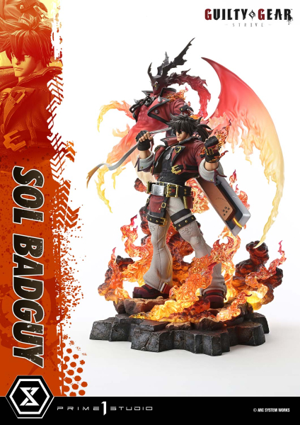 Prime 1 Studio Guilty Gear -Strive- Sol Badguy (Bonus Version) 1/4 Statue