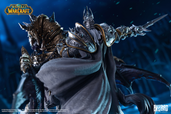 HEX Collectibles World of Warcraft - The Lich King & Invincible Statue