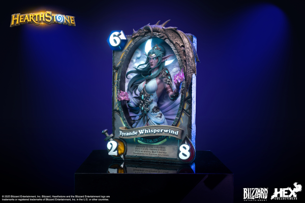HEX Collectibles Hearthstone - Tyrande Whisperwind Art Statue