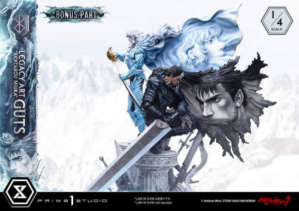 Prime 1 Studio Berserk - Guts (Bonus Version) 1/4 Statue