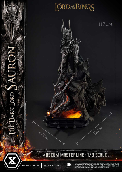 Prime 1 Studio The Lord of the Rings (Movie) - The Dark Lord Sauron (Bonus Version) 1/3 Statue