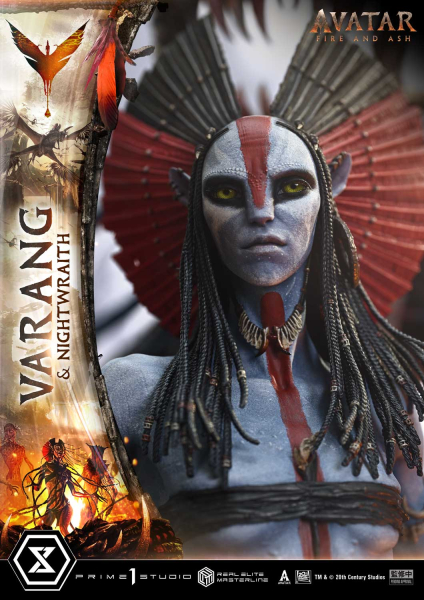 Prime 1 Studio Avatar Fire and Ash (Movie) - Varang & Nightwraith 1/4 Statue