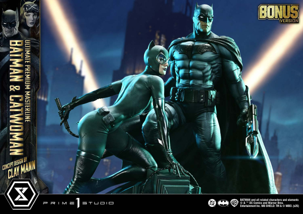 Prime 1 Studio Batman (Comics) : Batman & Catwoman (Bonus Version) 1/4 Statue