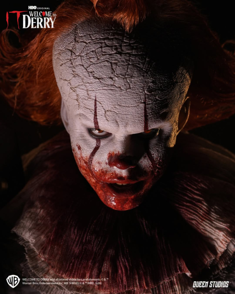 Queen Studios IT: Welcome to Derry Season 1 - Pennywise (Single Version) 1/3 Statue