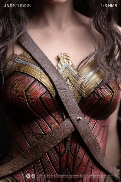 JND Studios Platinum - Wonder Woman of Justice League 1/6 HMS Statue