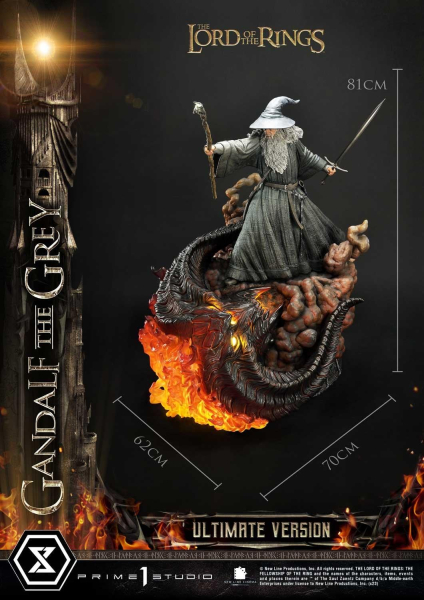 Prime 1 Studio The Lord of the Rings (Movie) - Gandalf (Ultimate Version) 1/4 Statue