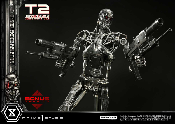 Prime 1 Studio Terminator 2: Judgment Day T-800 Endoskeleton (DX-Bonus Version) 1/3 Statue