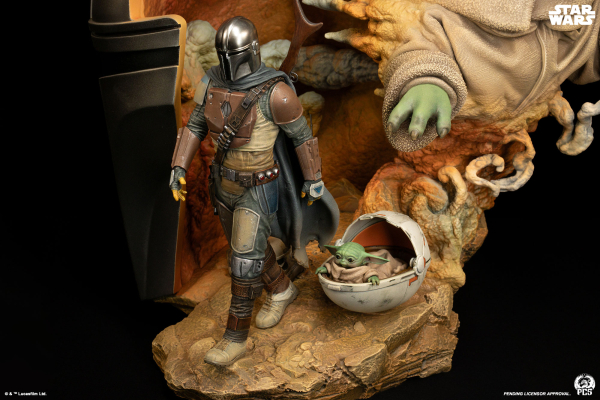 Premium Collectibles Studio The Mandalorian - Fine Art Bust