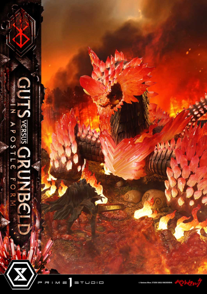 Prime 1 Studio Berserk - Guts Versus Grunbeld in Apostle Form Statue