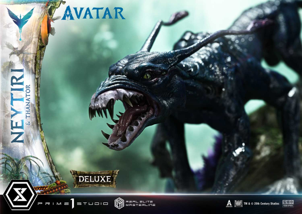 Prime 1 Studio Avatar (Movie) - Neytiri & Thanator (Deluxe Version) 1/4 Statue