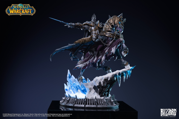HEX Collectibles World of Warcraft - The Lich King & Invincible Statue