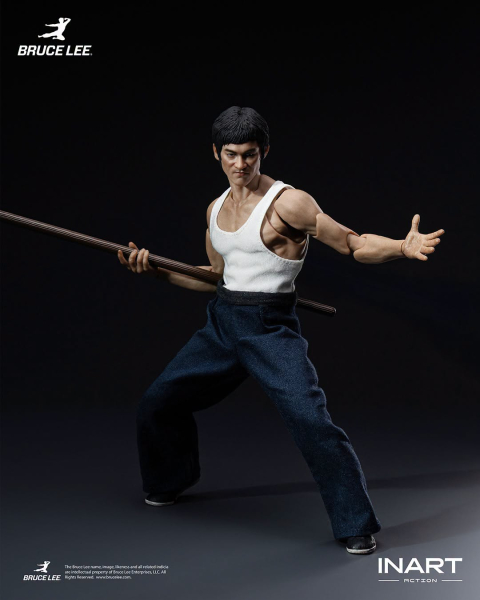 INART Action Bruce Lee (Kung Fu Outfit) 1/12 Action Figure