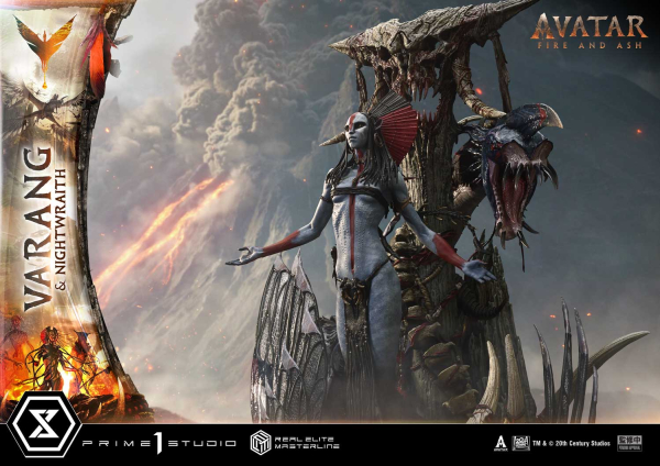 Prime 1 Studio Avatar Fire and Ash (Movie) - Varang & Nightwraith 1/4 Statue