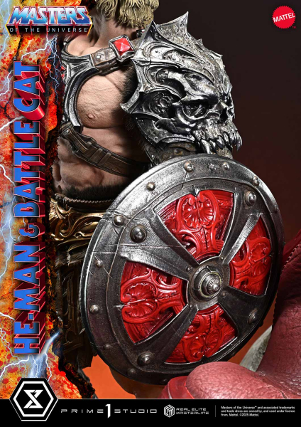 Prime 1 Studio Masters of the Universe - He-Man & Battle Cat 1/4 Statue