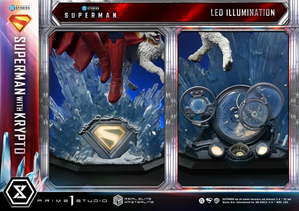 Prime 1 Studio Superman 2025 - Superman with Krypto (Bonus Version) 1/3 Statue