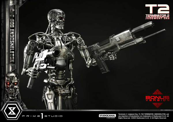 Prime 1 Studio Terminator 2: Judgment Day T-800 Endoskeleton (DX-Bonus Version) 1/3 Statue